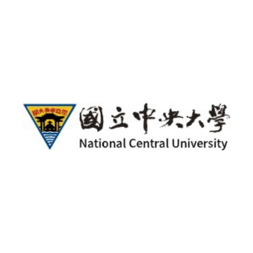 National Central University logo, TIARA member for earth sciences and IC research in Taoyuan, Taiwan.