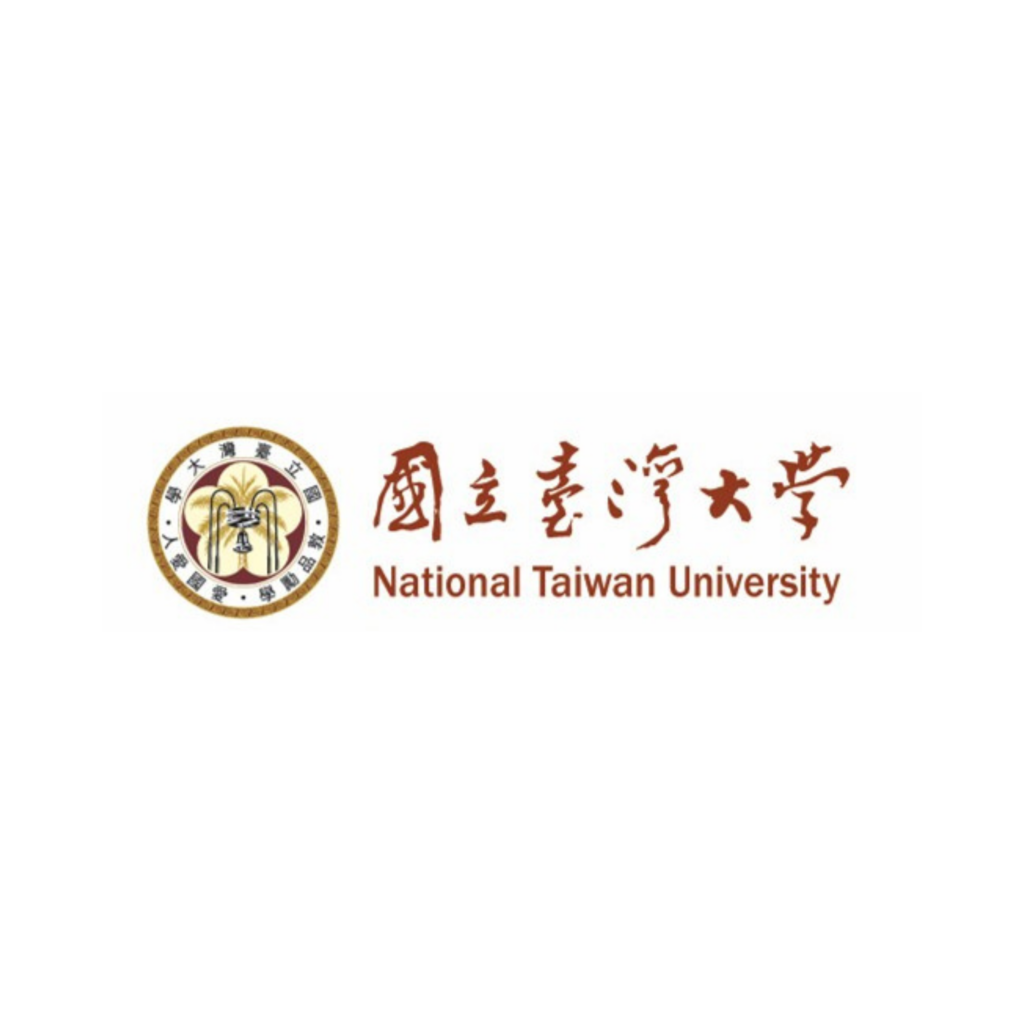 National Taiwan University logo, TIARA member for advanced IC research in Taipei.