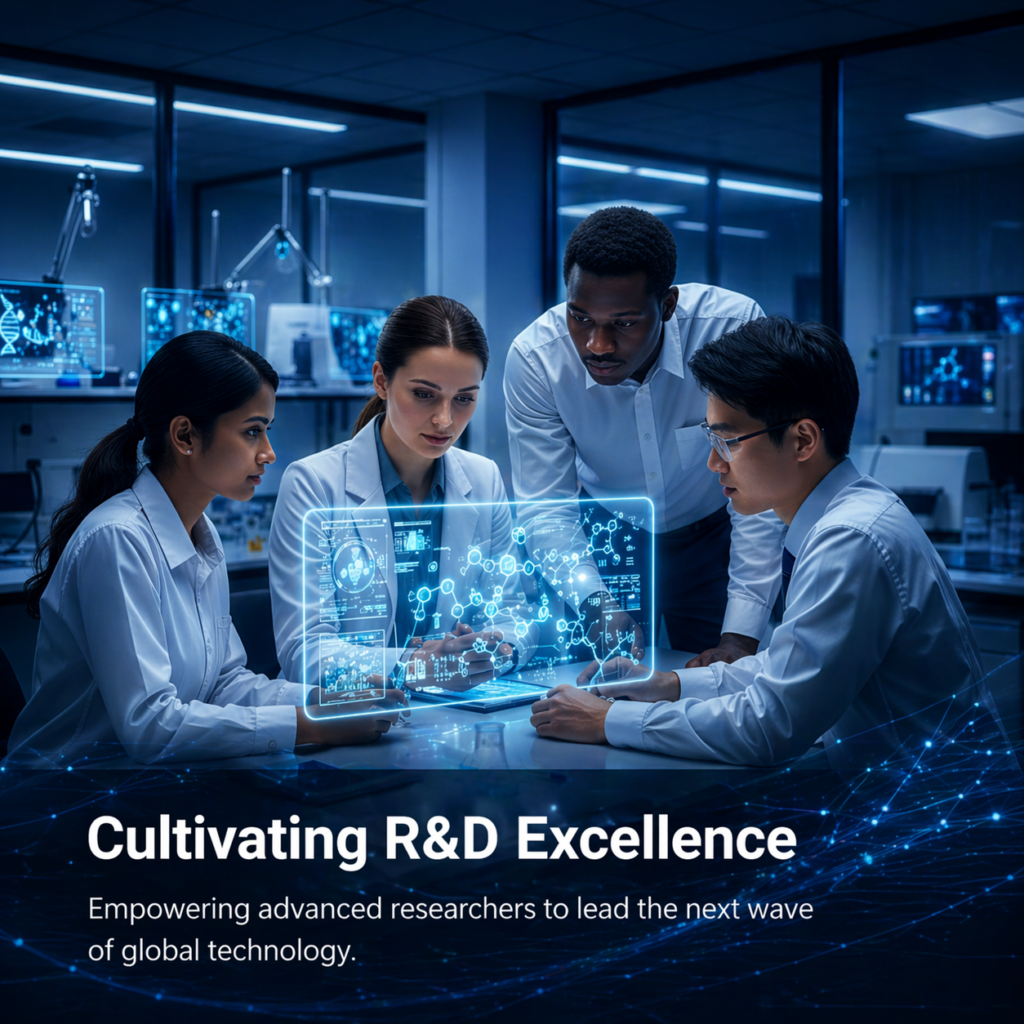 TIARA Global cultivating high-level R&D leadership excellence through specialized semiconductor curriculum and talent development programs in Taiwan.